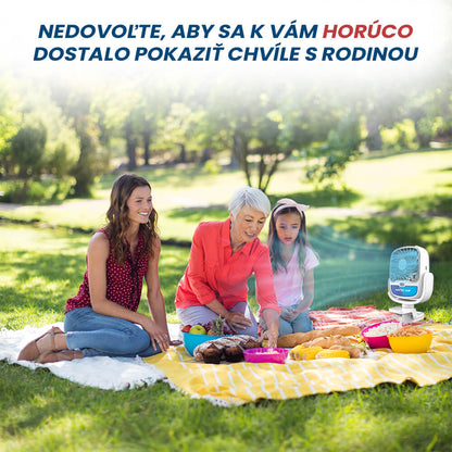 Ventilátor s vodným chladením