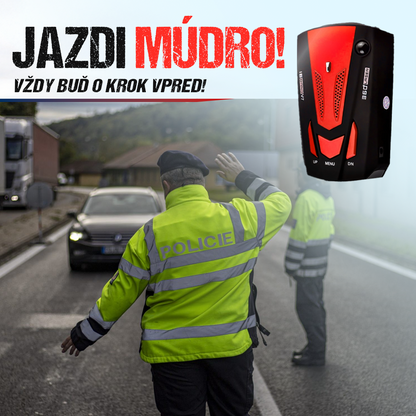 Radarový detektor pre autá